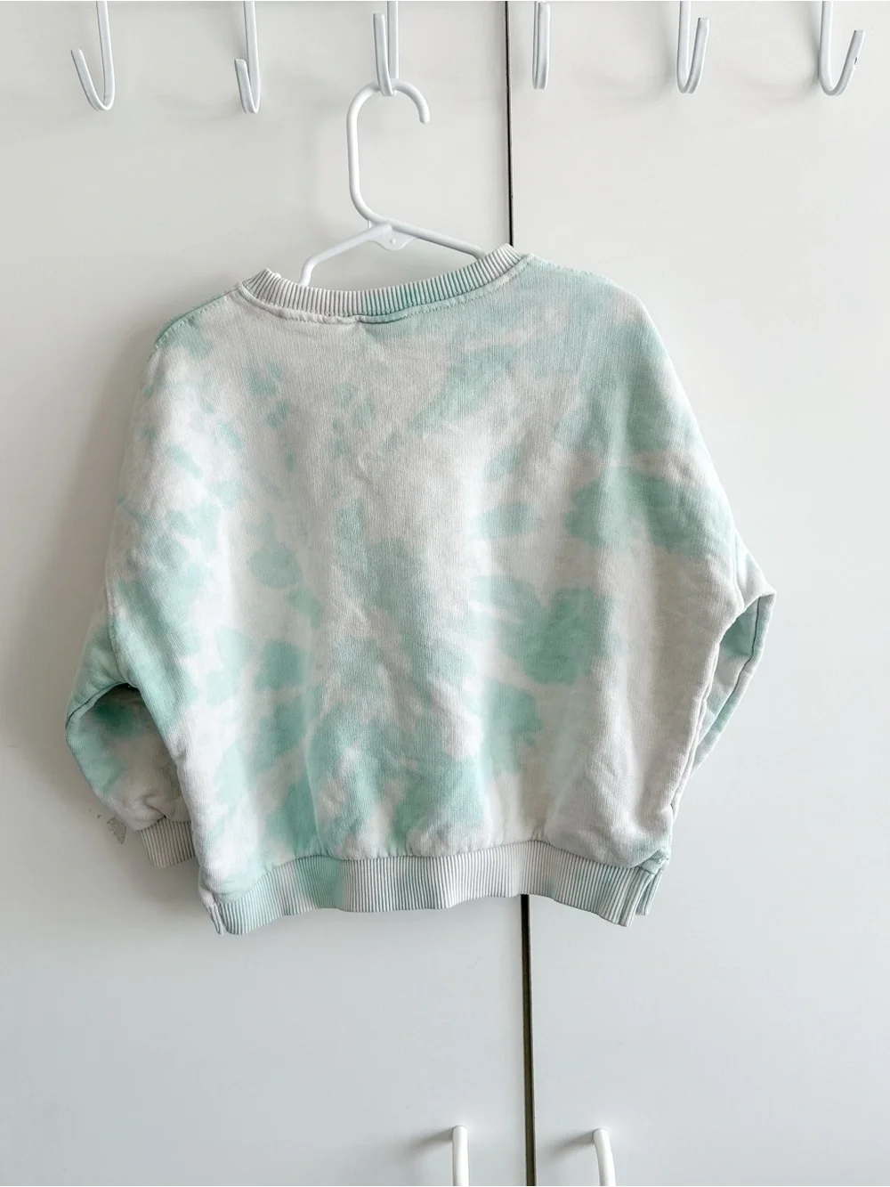 Zara Kids Tie-Dye Sweatshirt - Mint Green 